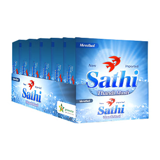 Sathi Menthol Condom Dispenser - Fun Bundle - 18 Pieces (6 x 3's)