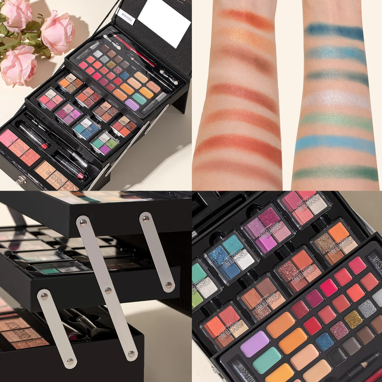 Miss Young All-in-One 77-Piece Women's Makeup Kit