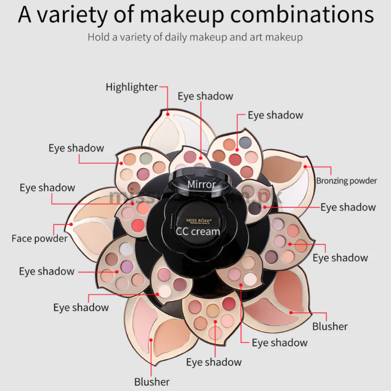 Miss Rose Ultimate Spirit Color Collection Kit – All-in-One Makeup Set
