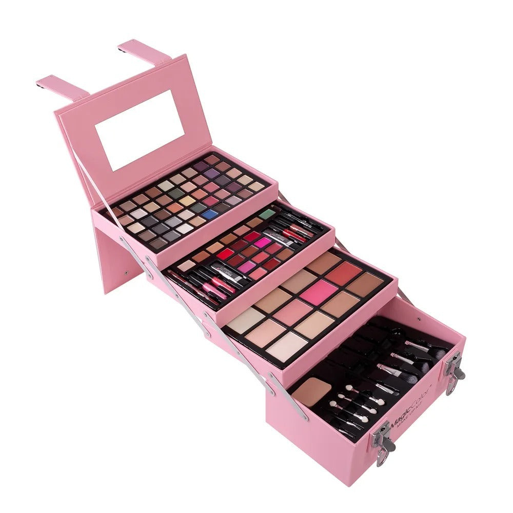 Miss Young – Matte Eyeshadow Palette, Mascara, Concealer, Lipstick, Eyebrow Powder & Brushes