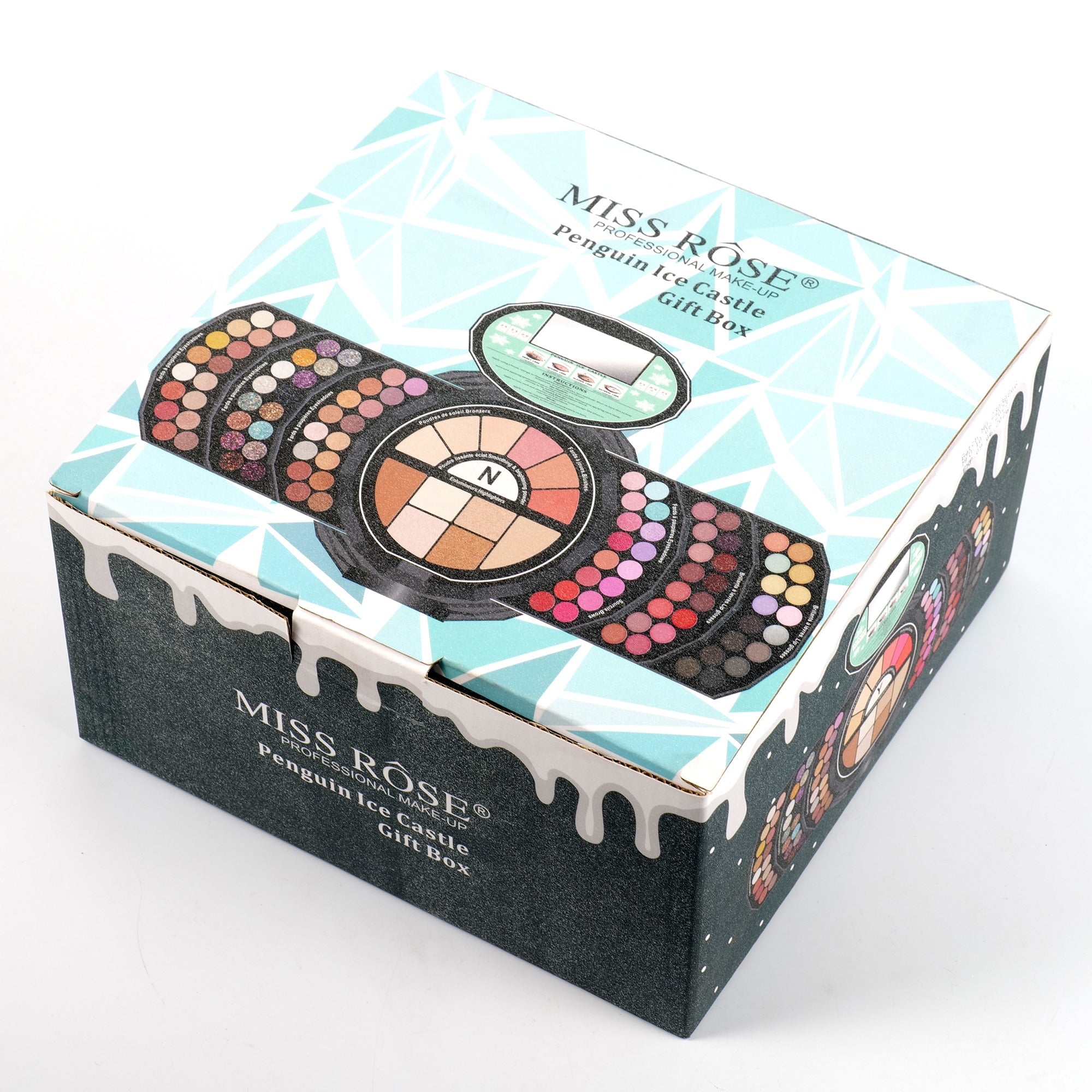 Miss Rose Penguin Palace Makeup Kit | All-in-One Palette for Endless Makeup Looks