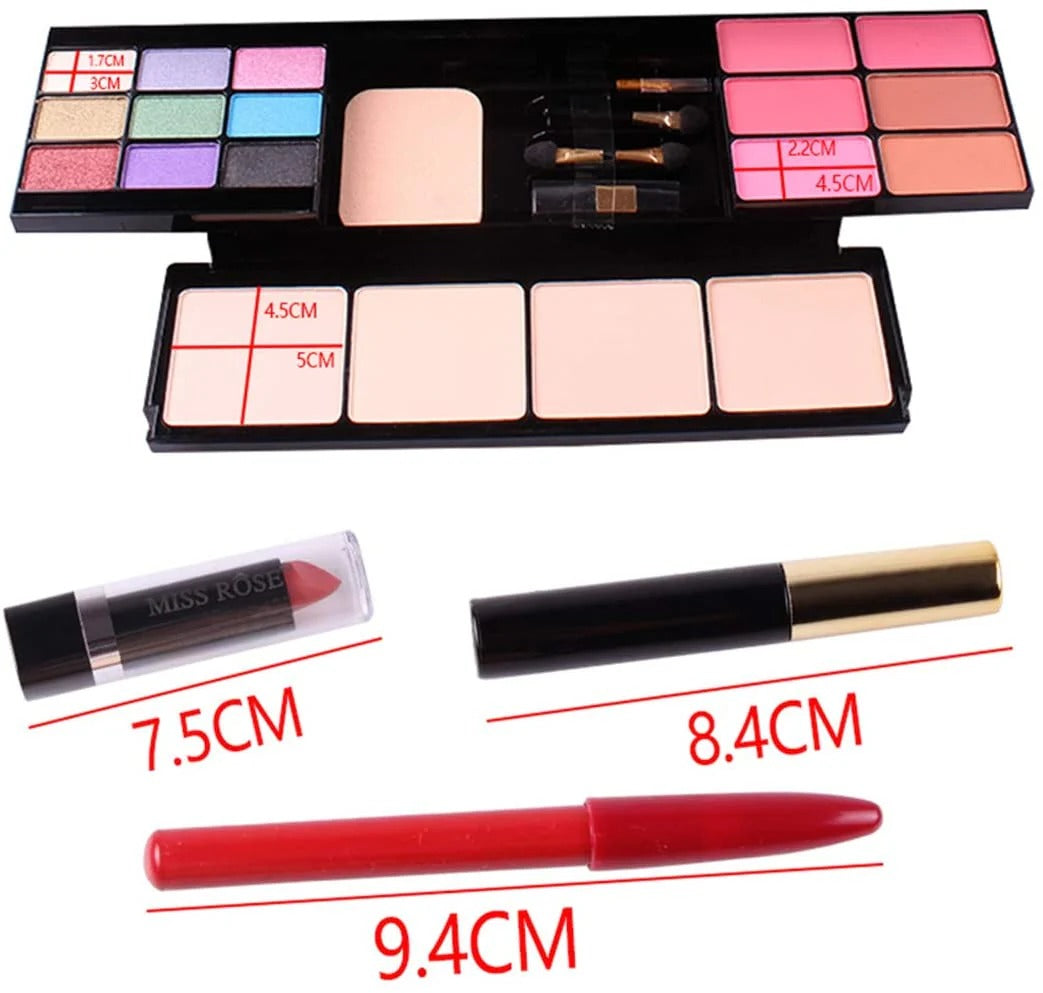 Miss Rose All-in-One Set for Easy, Long-Lasting, Waterproof Makeup Kit