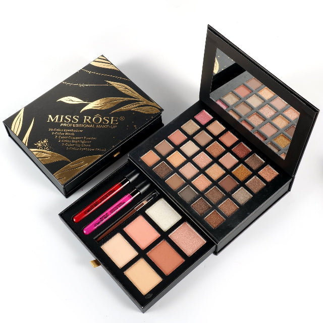 Miss Rose All-in-One Professional Mini Makeup Kit